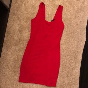 Red Forever21 Bodycon Dress